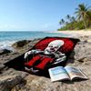 1pc Pennywise1 Beach Towel, Beach and Seaside Swimming Pool Equipment, Fashion Pattern, Rectangular, Travel Essentials