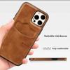 Luxury Leather Case For iPhone 16 Pro Max 17 16E 15 14 13 12 Mini 11 Pro XR X XS Max 7 8 Plus SE 3 Card Slot Mobile Phone Cover