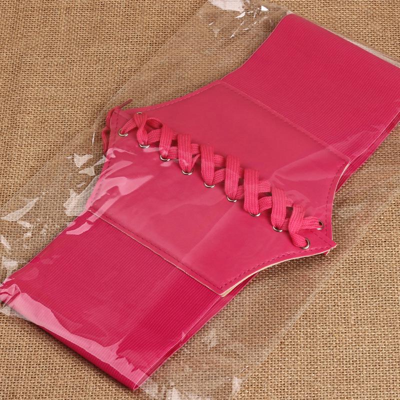 Waist Wide Band Shape Corset Belt Cincher Underbust Women Ultra PU Elastic Clothing Accesoories Female Decorations