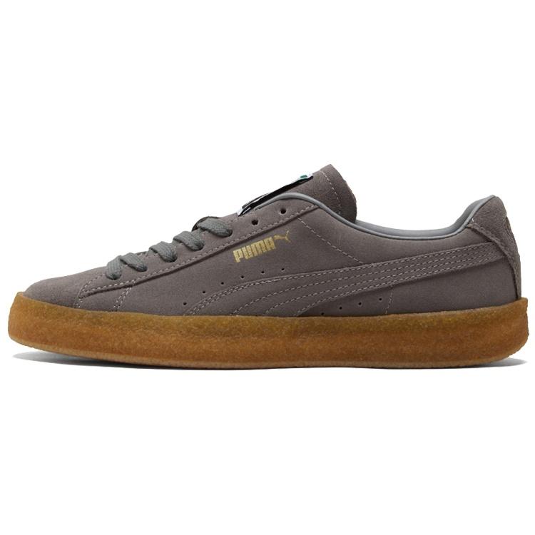 PUMA Suede Crepe Leisure Board Shoes Grey Men s 380707-03 EU 35.5
