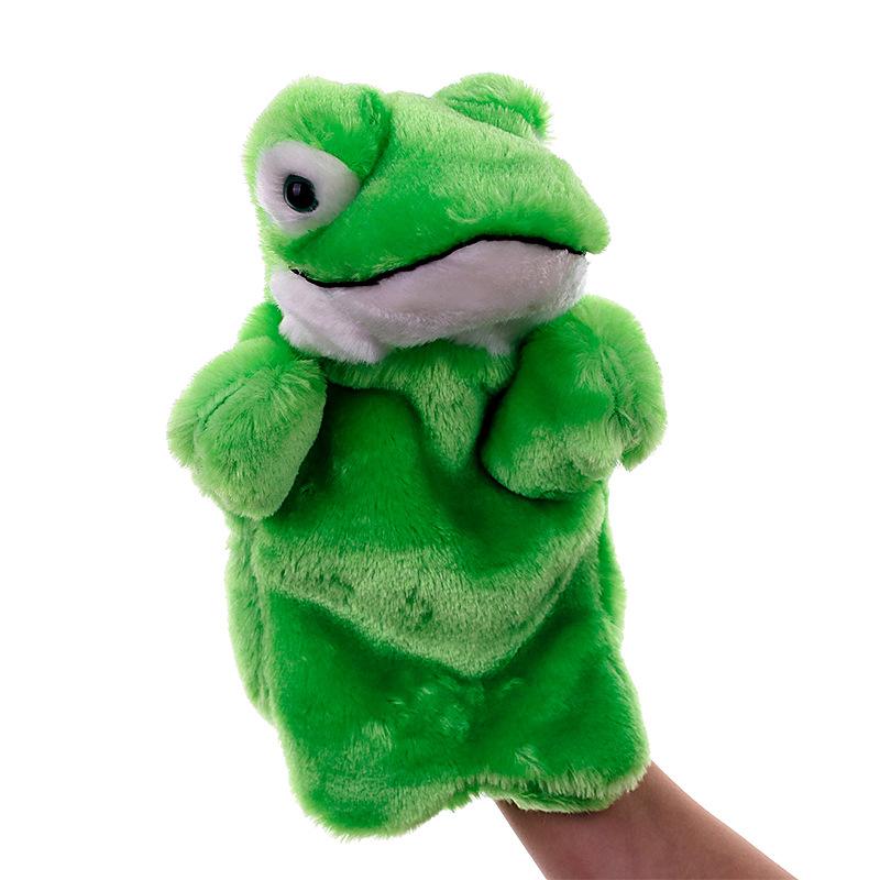 Animal Hand Plush Puppet Toy Cartoon Glove Role Play Educational Interactive