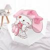 1pc Sweet My Melody Cartoon Umbrella, Portable 3-Fold Compact Umbrella, Suitable for Camping, Hiking and Travel, Ideal Easter Birthday Gift for Family