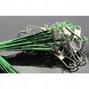 Steel Leader Set 10 Pieces 7Kg Green 15Cm