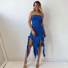 Bra Skirt Women's Clothing Irregular Dress Summer Sense of Design Sleeveless Spicy Girl Dress