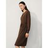 Jiu Zi Anna Kou Belted Yak Wool Sweater Dress