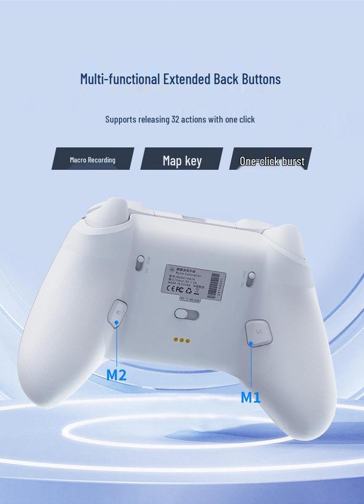 Kirin Switch Bluetooth Dual Hall Vibration Controller for PC, TV, iOS - Black Myth Wukong Edition