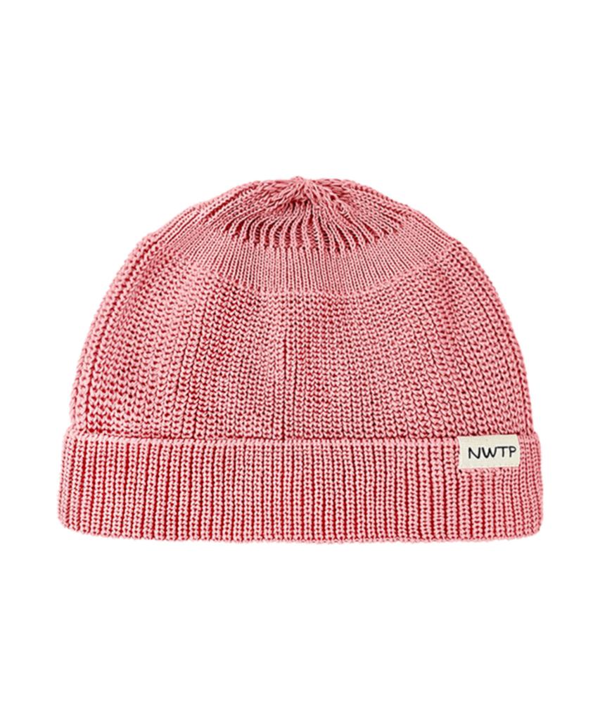 Nyuteib Thin Oversized Cotton Short Beanie - Pink