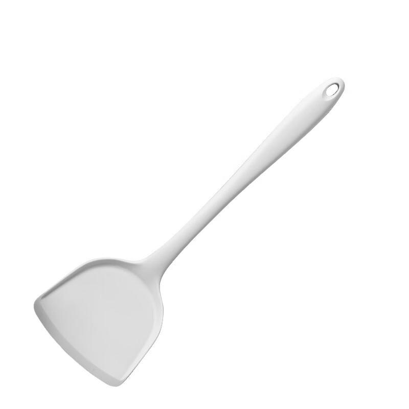 7-teiliges weißes Silikon-Küchenutensilien-Set