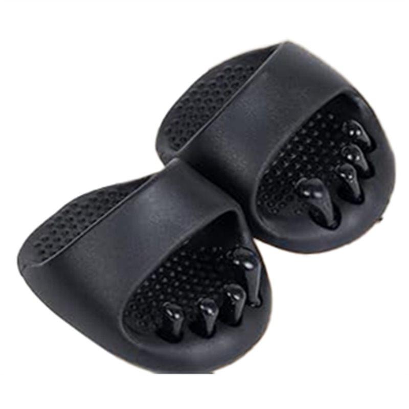 Deep Muscle Stimulator Foot Massage Sandals-Acupressure Reflexology Slippers For Men And Women чёрный