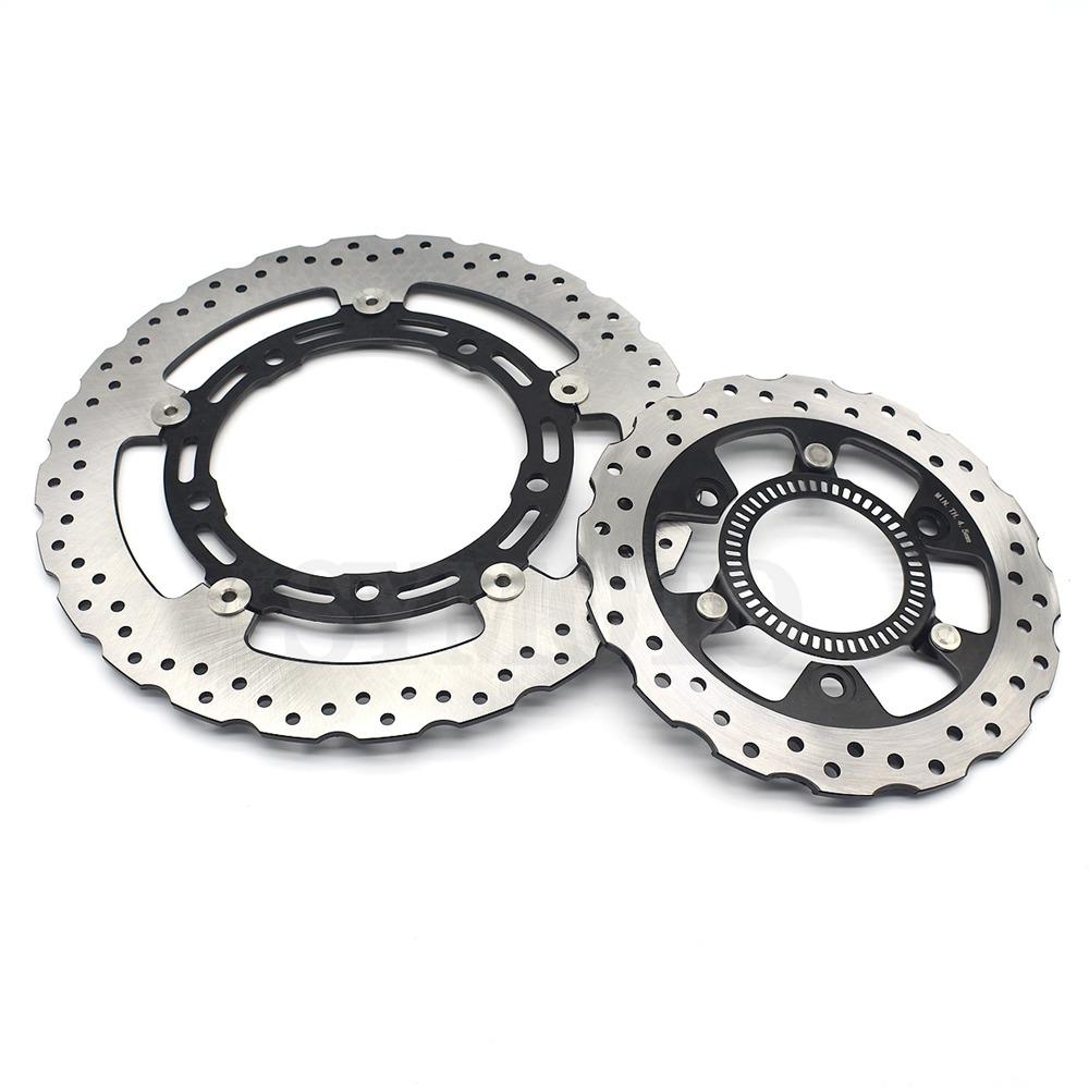 Motorrad Vorder- und Hinterradbremsscheibe Rotor für Kawasaki Ninja 400 EX 400 ABS 2017-2021 Z400 Ninja400 EX400 ABS KRT 2018-2021 Z 400
