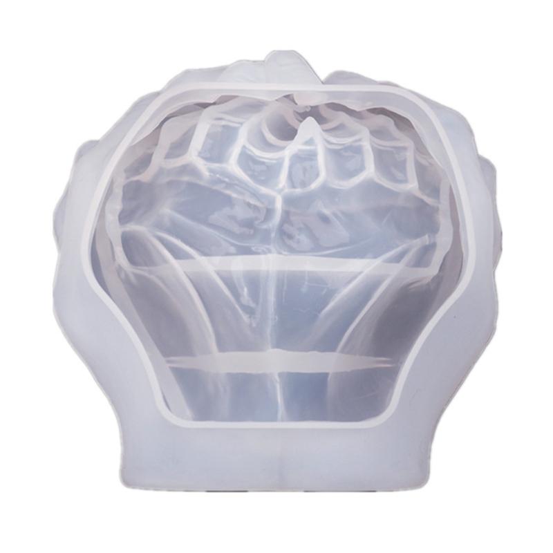 

Ashtray Dish Casting Silicone Mould DIY Mold Double Hands Handmade Cigarette Ash Holder Tray UV Crystal Epoxy Resin Mold 1