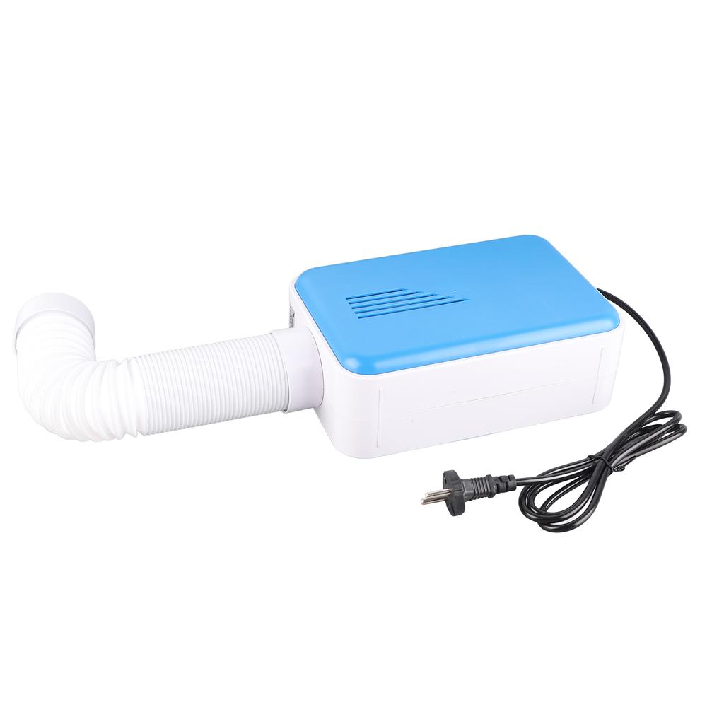 Multifunctional 600W Clothes Dryer Household Small Portable Electric Shoes Clothes Dryer Blue EU