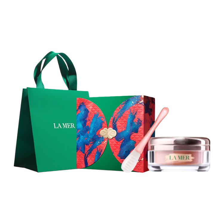 HAILANZHIMI Новогодний Ограниченный Увлажняющий Скраб для Губ Увлажняющий Отшелушивающий 15г Нежный