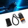 Dive Strobe Light Waterproof High Brightness LED Battery Powered Diving Signal Flashlight for Underwater Adventure