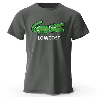 Green Crocodile Print T-shirt Lowcost Crocodile Funny Graphic Men's Short Sleeve Overd Tee Shirt Men Woman Clothing Summer#Color(2)