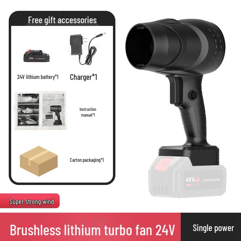 High-Power Lithium Battery Brushless Turbo Hair Dryer & Outdoor Blower