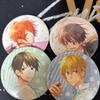 Used [First Edition] Sasaki and Miyano Can Badge 4 Types Set Haruzono Show Complete Set