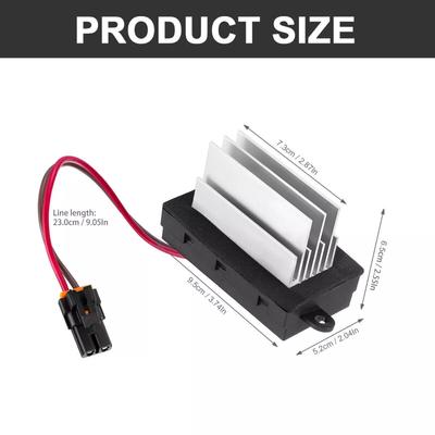 Auto Kachel Ventilator Motor Regulator Weerstand Airconditioning Verwarming Controller Geschikt voor 19331830 1580655 1580911 88986529