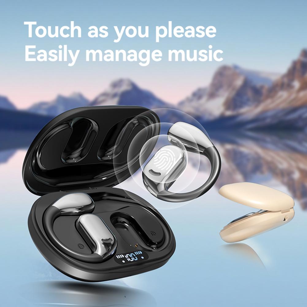 Language Translation Earbuds Long Battery Life Translator Earbuds Touch Control Translator Device for Travel Business Learning