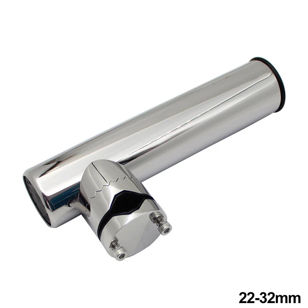 Uchwyt na wędki ze stali nierdzewnej obracany o 360 stopni z regulacją kąta nachylenia rury, wspornik na wędki jachtowe, wiele specyfikacji