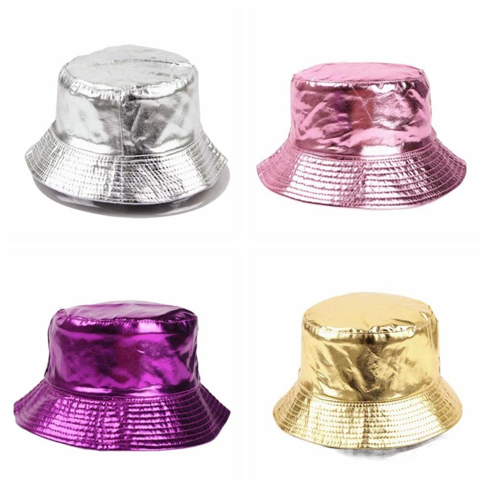 Harajuku Fisherman Hat Solid Color Bucket Cap Simple Sun Hat  Women