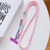 DIY 2-In-1 Mobile Phone Universal Lanyard, Crossbody Long Rope, Finger Rope, Fashionable Mixed And Matched Anti-Loss Rope