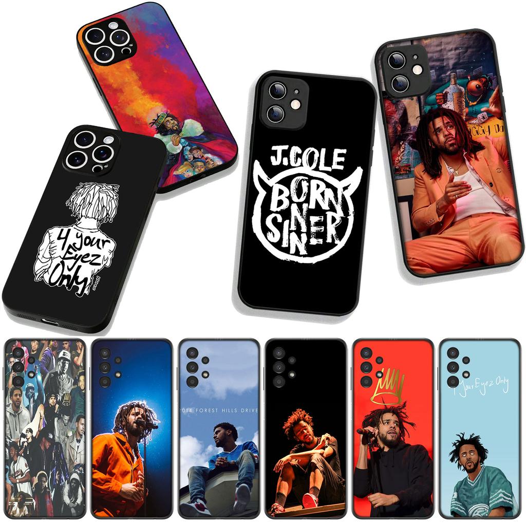 Cover for Samsung Galaxy S25 S24 S22 S23 FE Ultra Plus A56 A05 A06 A15 A16 A55 S7 Edge Phone Case Rap pop j Cole Wallpaper