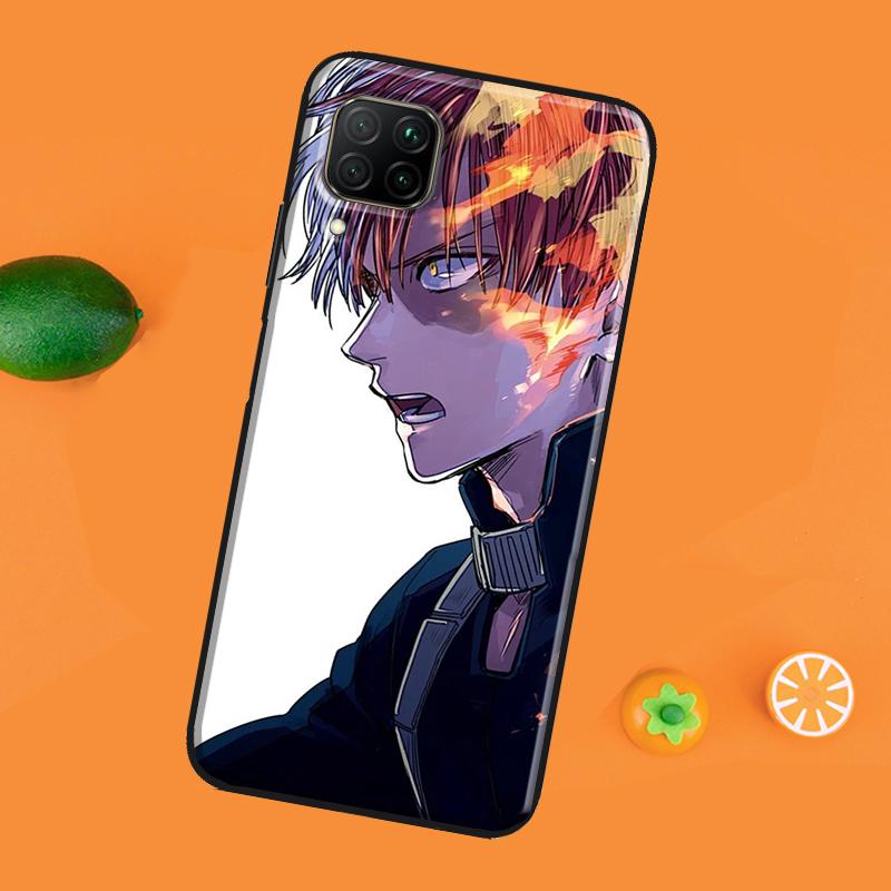 Anime Shoto Todoroki Phone Case For Huawei P40 Lite P20 P30 Pro Nova 5T P Smart Z 2019 2021 Honor 50 10i 8X 9X
