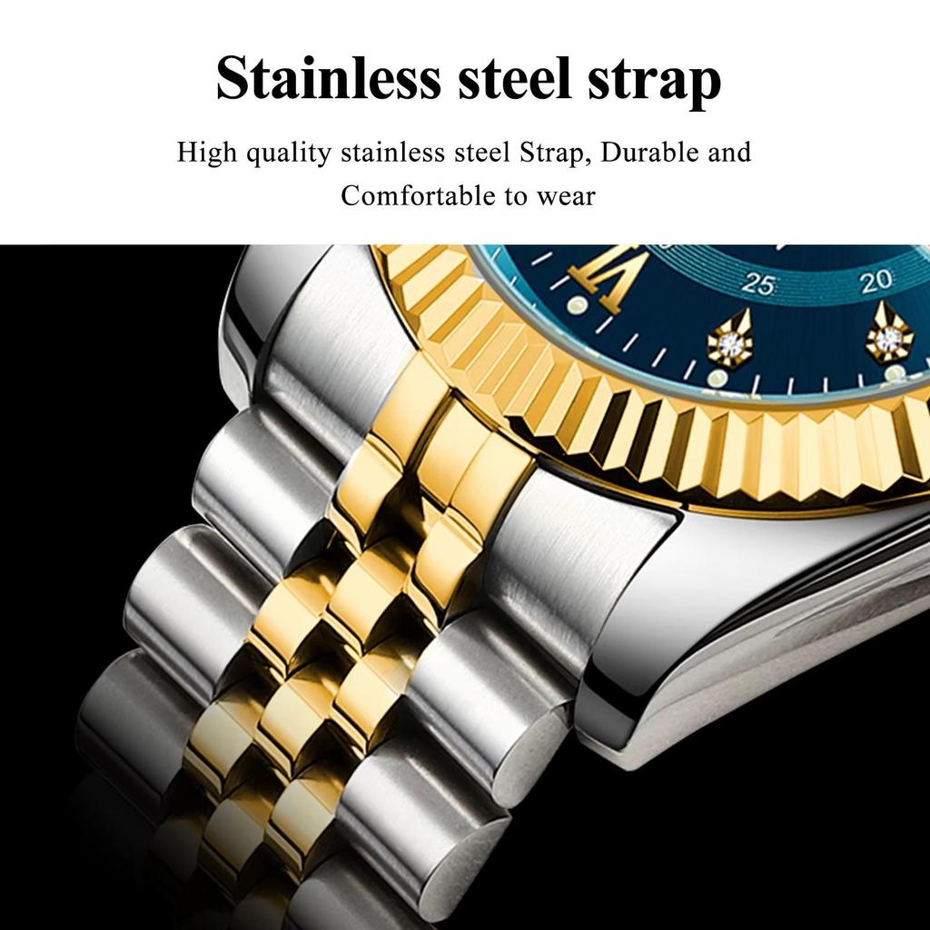 POEDAGAR Luxury Sport Wrist Watch For Man Waterproof Luminous Date Men Quartz Watch Stainless Steel Male Clock