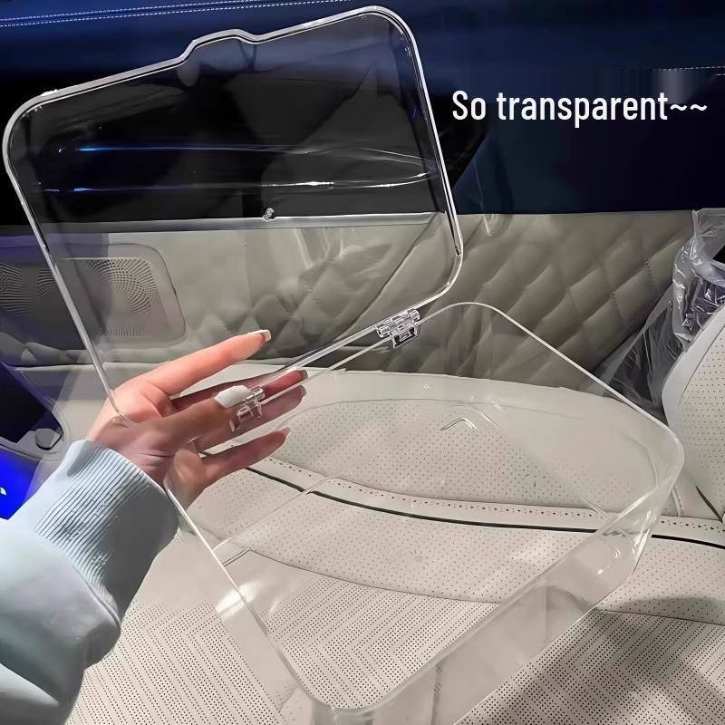 Průhledný akrylový úložný box s odklápěcím víkem - Prachotěsný organizér do ložnice, na kolej nebo do kanceláře.