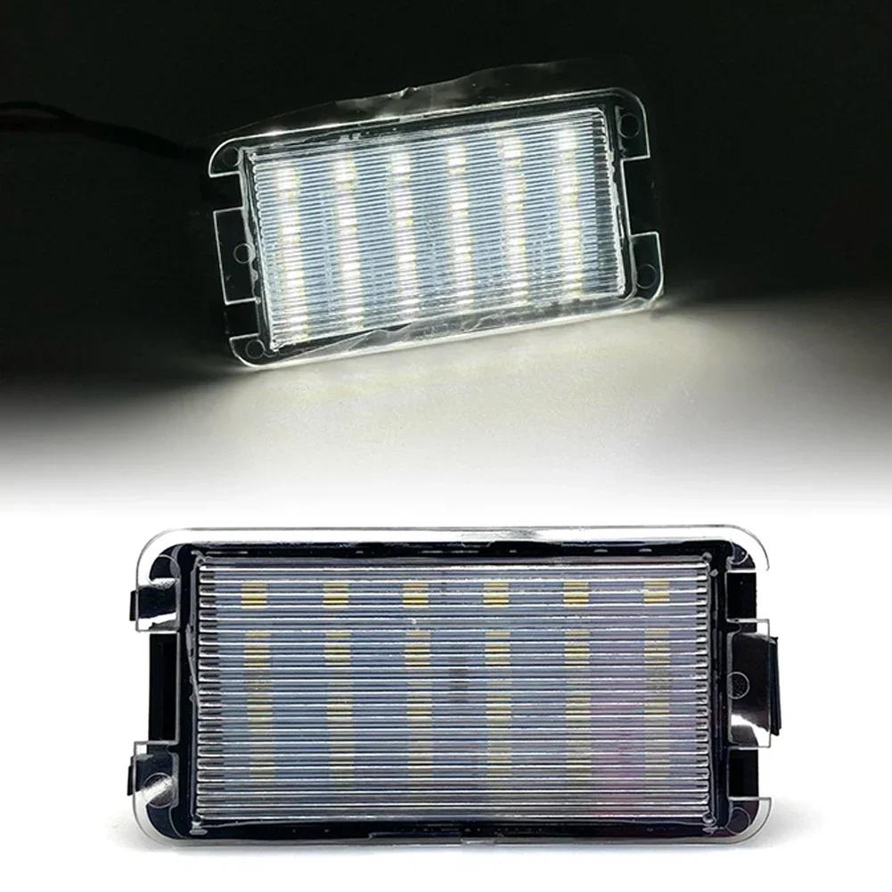 1/2pcs Error Free Car LED Number License Plate Lights For Seat Ibiza 6L Arosa Altea Cordoba MK1 MK2 Leon 1M Toledo III 2004-2009 ik,098