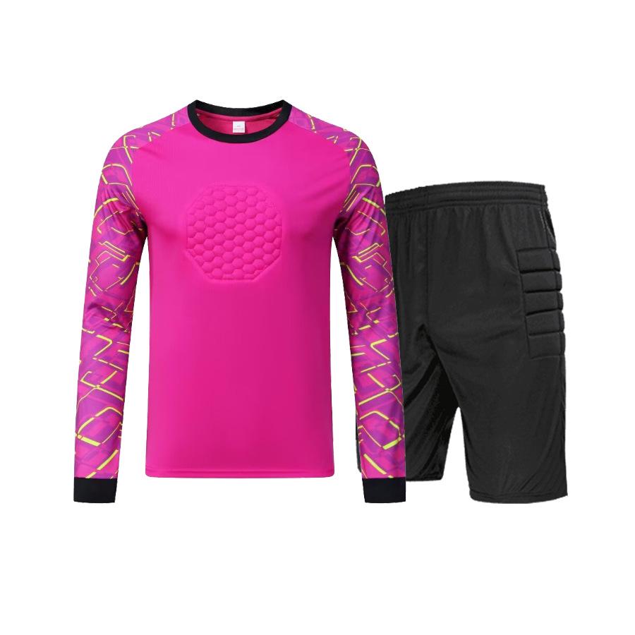 Children's Goalkeeper Anti-fall Long-sleeve Football Training Set