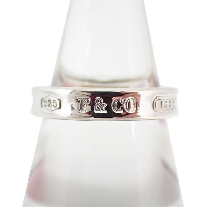 

[Used] TIFFANY/Tiffany 925 1837 Narrow Ring No. 10 [g335-21]