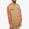 adidas Originals Trefoil X Eric Emanuel McDonalds Striped Sports Jacket 1 Men Outerwear Brown HI5589
