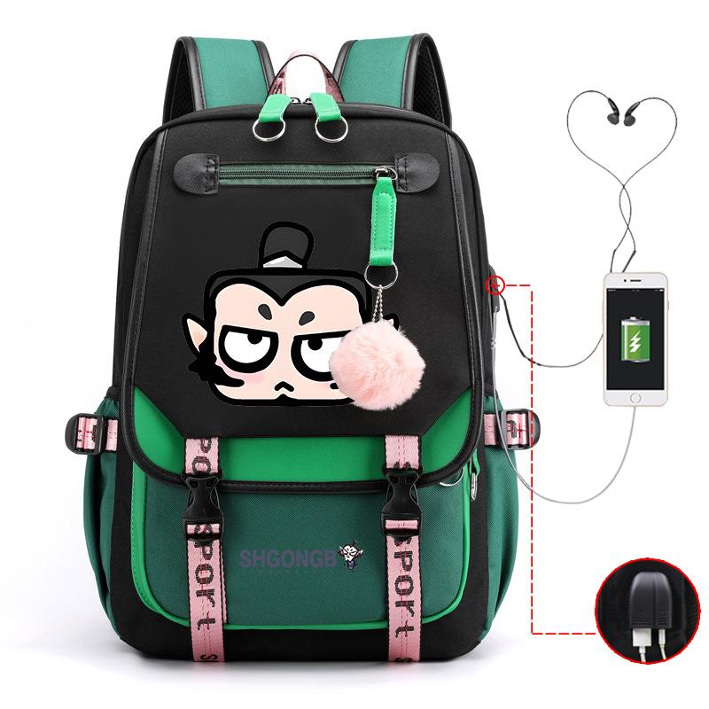 Movie Shengong Leopard Shiji Empress Cartoon School Bag Primary and Secondary School School Bag Large Capacity Campus Versatile Leisure Backpack