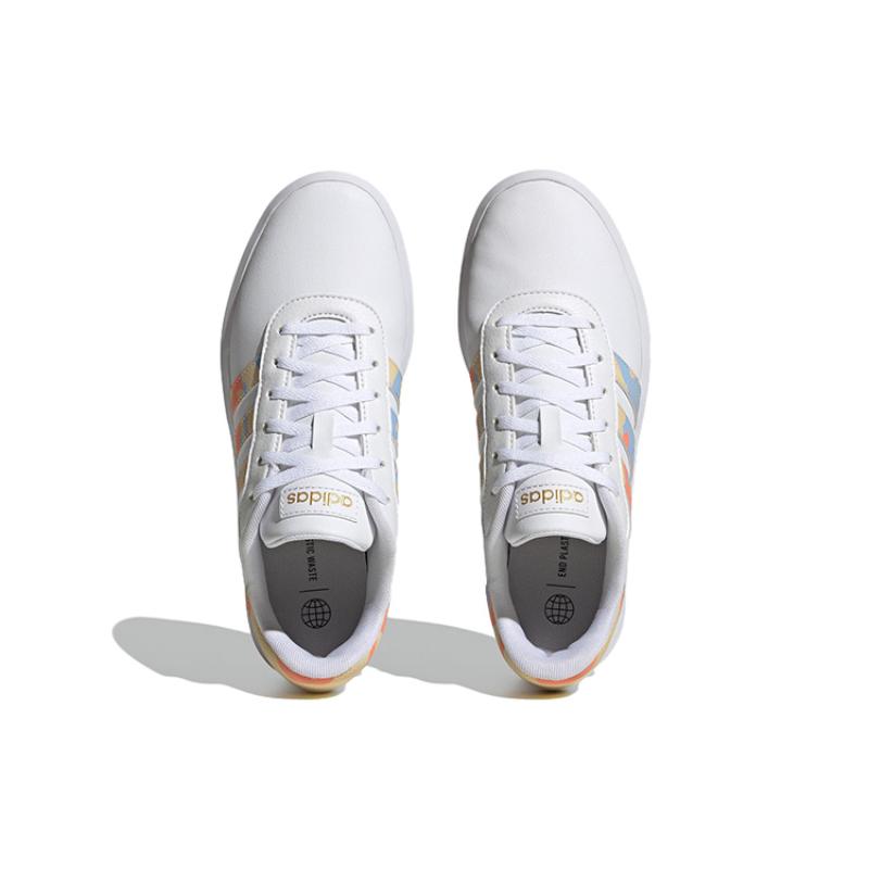 Adidas Neo Court Platform 'White Blue Orange' Women's Sneakers H06298