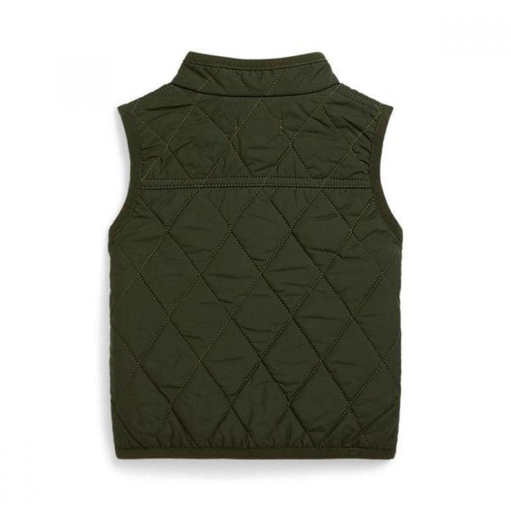 Ralph Lauren Baby Boys Fleece Line Quilted Vest Cwpootwin220029301 
