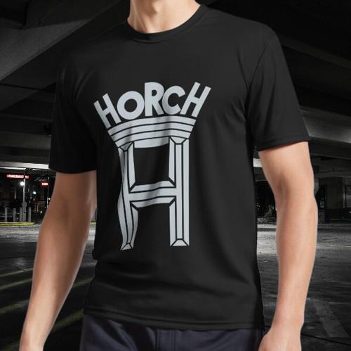 

Classic Car Logos Horch Logo Active T-Shirt Funny Size S to 5XL 2XL