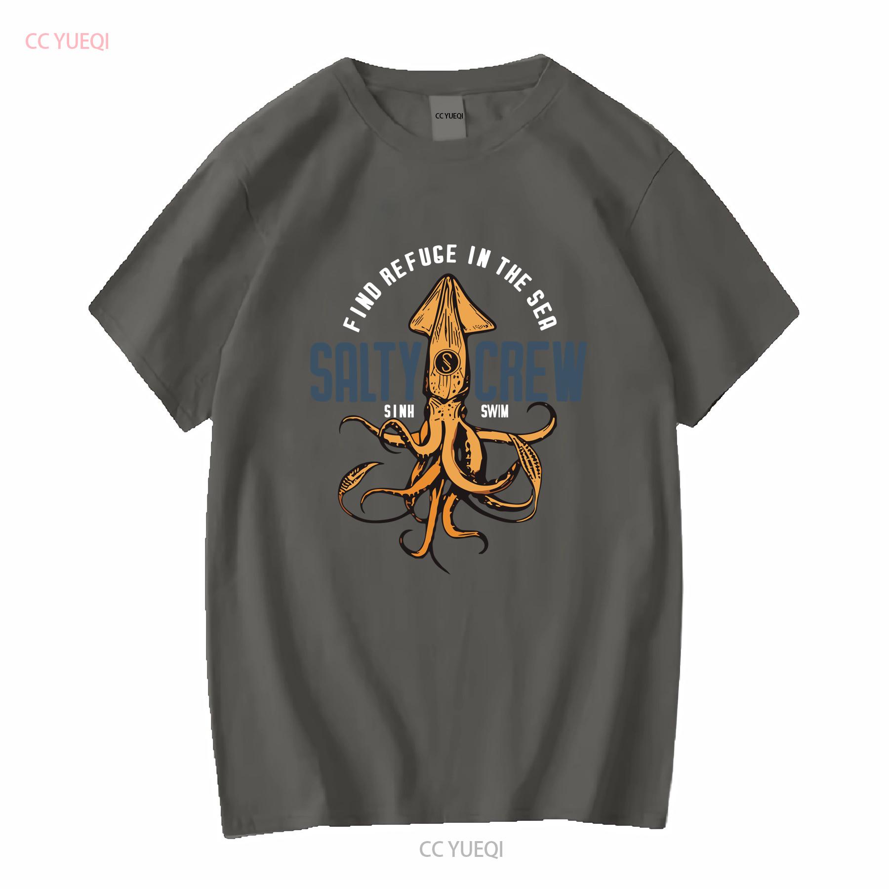 

Salty Crew T Shirt Adult Large Gray Beach Outdoor Surf Mens vintage Washed Top For Everyday Wear Casual homme Breathable M