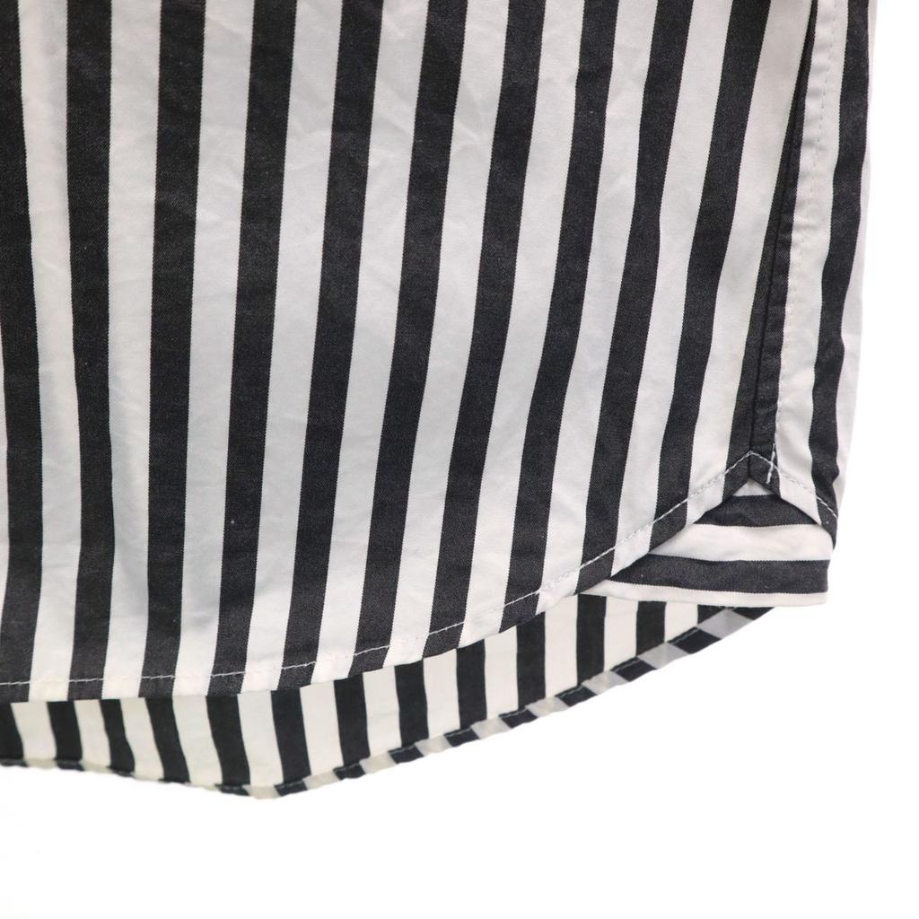MACKINTOSH PHILOSOPHY Striped Pattern Long sleeve shirt 40 Gray Men's Used
