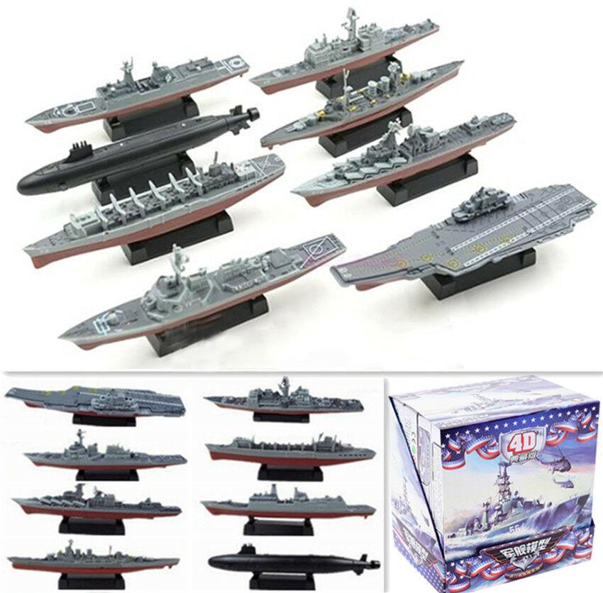 

Собранный линкор 4d Модель военного корабля Современный класс Авианосец Военная игрушка