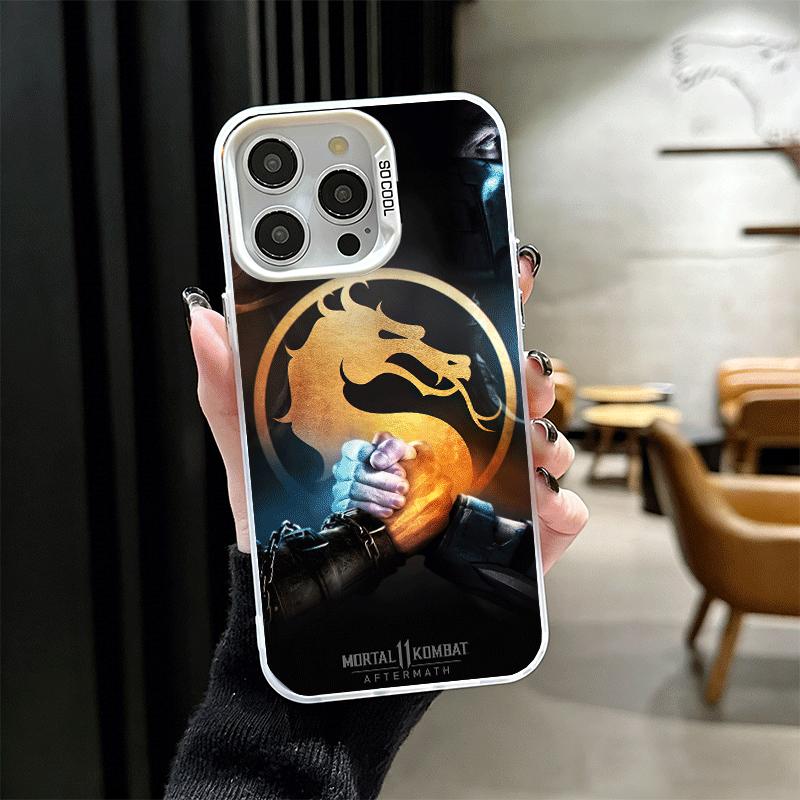 Mortal Kombat Game Shockproof Phone Case for iPhone 17 Air 16 16E 15 Pro Max 14 Plus 13 Mini 12 Back Cover Anti Fall Fundas