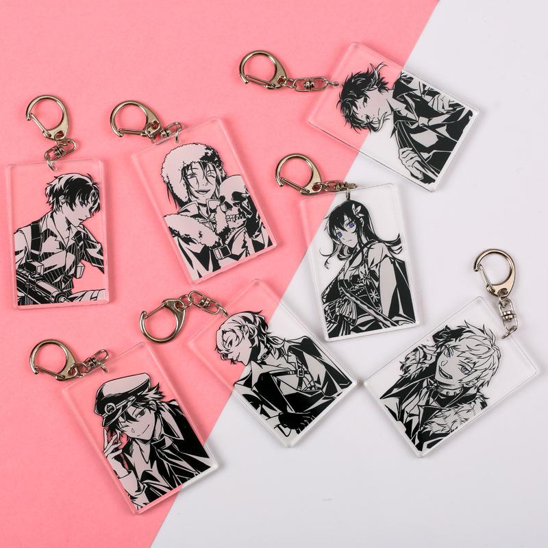 Buy Keychain Woman Anime Key Chain Men Bungo Stray Dogs Pendant Keyring