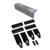 Terzo Roof Carrier Base Carrier Holder 4-pack Black [Suzuki Jimny Jimny Wide Jimny Sierra JB23W.33W.43W] EH167