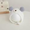 Anti-Cold Baby Bear Hat Soft Fleece Infant Toddler Beanie Cute Baby Photo Prop Hat  For Boys