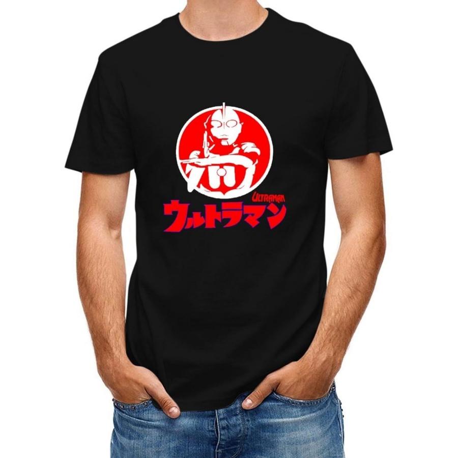 Lkzxswrq Logo Ultramana Pánská trička s krátkým rukávem Bavlněné tričko Kulatý výstřih Cvičební topy Fitness spodní tričko(4)