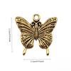 20 Pieces Of 23x23mm Fashionable And Versatile Butterfly Pendant