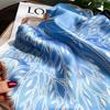 High-quality Luxurious Silk Scarves Headband Scarfs Neck Scarf For Women Chain Silk Scarf Women's Decorative Shawl