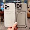 Four Corner Anti fall Card Phone Case Suitable for IPhone16promax Transparent Simple Protective Case Apple 15 Advanced