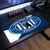 Tappetino per Mouse a Tema Hertha BSC FC, Tappetino XXL per Scrivania da Gioco con Logo Calcistico, Tappetino Antiscivolo per Mouse del Computer